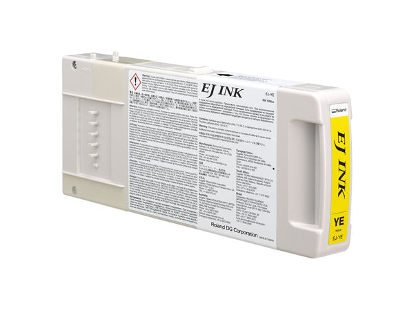 Encre Roland EJ — Jaune 1 000 cc (EJ-YE)