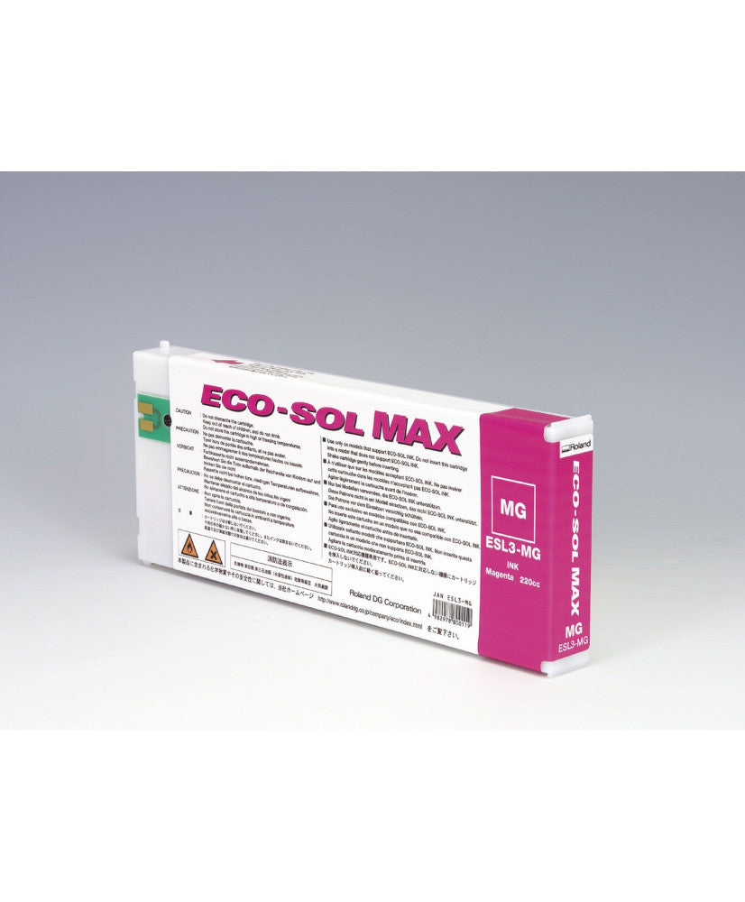 Encre Roland ECO-SOL MAX (ESL3) — Magenta 220 cc (ESL3-MG)