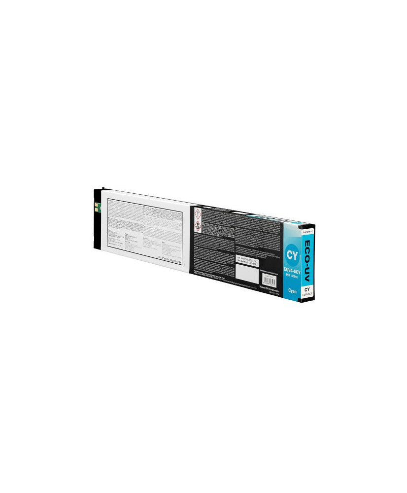 Encre Roland ECO-UV 4 (EUV4) — Cyan 500 cc (EUV4-5CY)