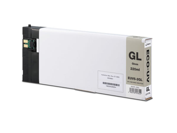 Encre Roland ECO-UV 5 (EUV5-2) — Vernis (gloss) 220 cc (EUV5-2GL)