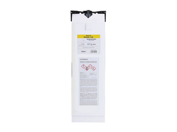 Encre Roland ECO-UV 5 (EUV5P) — Jaune 750 ml (EUV5P-7YE)