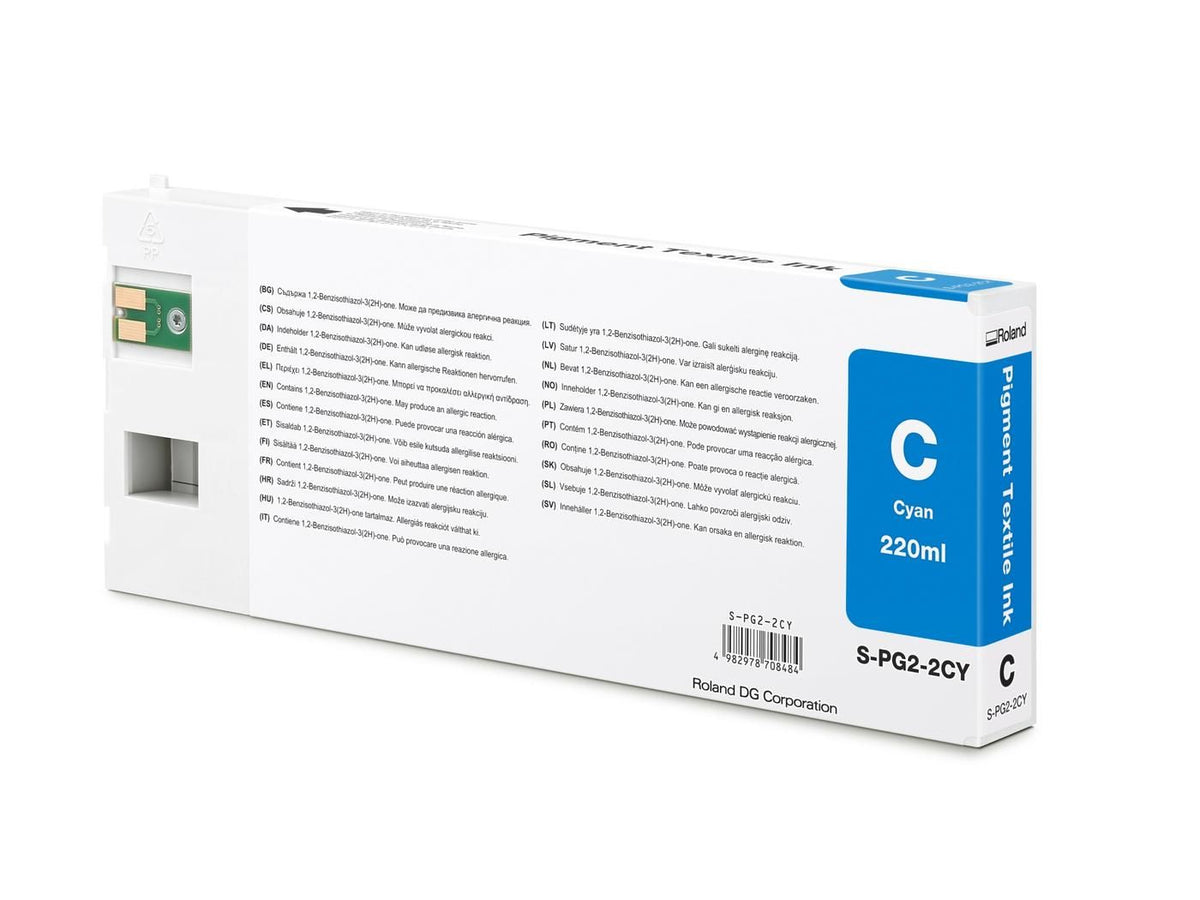 Encre DTF Roland S-PG2 — Cyan 220 cc (S-PG2-2CY)