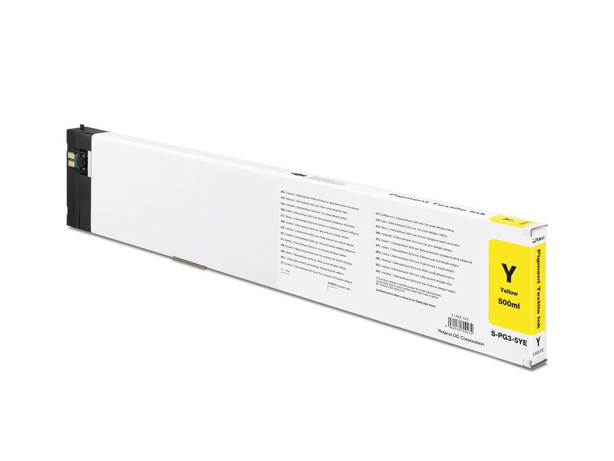 Encre DTF3 Roland S-PG3 — Jaune 500 cc (S-PG3-5YE)
