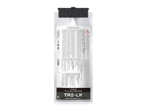 Encre Roland TrueVIS TR2 — Gris (noir clair) 500 ml (TR2-LK)