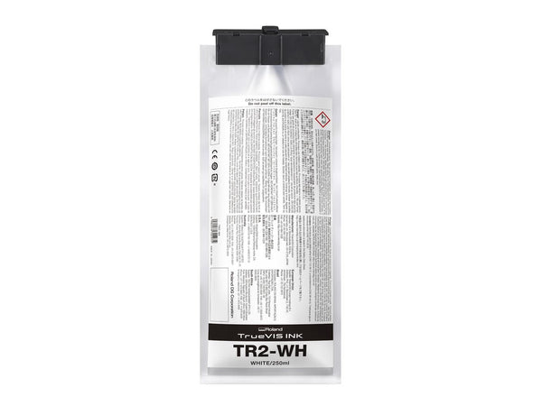 Encre Roland TrueVIS TR2 — Blanc (250 cc) (TR2-WH)