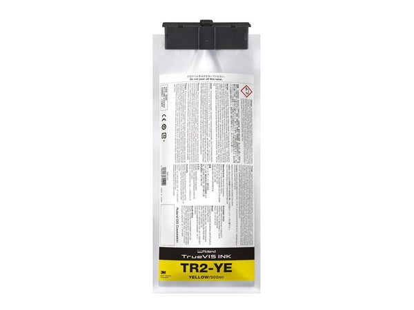 Encre Roland TrueVIS TR2 — Jaune 500 ml (TR2-YE)